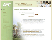 Tablet Screenshot of amcllc.net